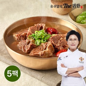 유귀열 뼈없는진갈비탕 600g 5팩, 5개