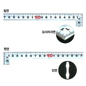 신와 스텐 사시가네 직각자 15cmx30cm 철공용 S-10294, 1개