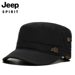 JEEP SPIRIT 캐주얼 플랫 모자 CA0077 + 인증 스티커