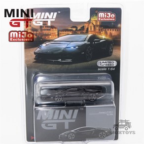 미니 지티 mini gt 다이캐스트 모형 자동차 Maia 모델 익스클루시브 블랙 Nero 800 4 Countach 미조 1 64 LHD LPI