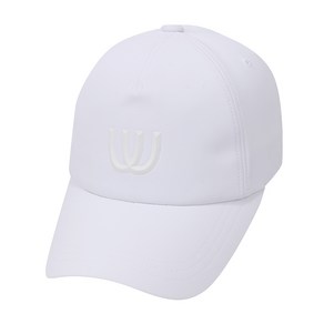 MU스포츠 남성 W고주파 오각캡 (MU21333H257), WHT 화이트