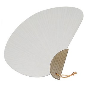 송정필방 부채 나비모양(대) 가로28cm 세로21cm 특별할인 한정판매