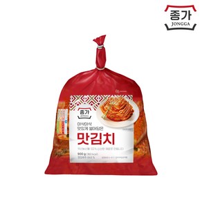 [종가] 먹기좋게 썰은 맛김치 900g x 2ea(비닐), 2개