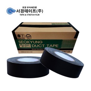 흑면 무광 면테이프 (48mm x 50m -15개입) 1box, 15개