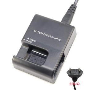 니콘 호환 EN-EL15a 배터리 MH-25 충전기 Z6 D850 카메라, 02 EU Powe Cod, 1개