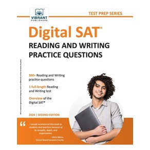 (영문도서) Digital SAT Reading and Witing Pactice Questions Papeback, Vibant Publishes, English, 9781636511887