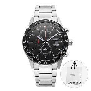 [시티즌_시계] AN3600-59E 크로노그래프 쿼츠 남성 메탈시계 44mm