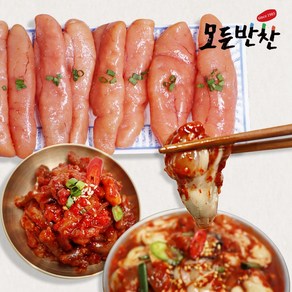 [모든반찬] 명품젓갈 3종세트 명란젓무색+낙지젓+어리굴젓 1.2kg(400g x 3종), 3개, 400g