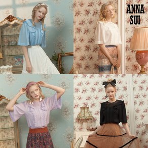 안나수이(ANNA SUI) 라무르 코튼 크로쉐 블라우스 1종