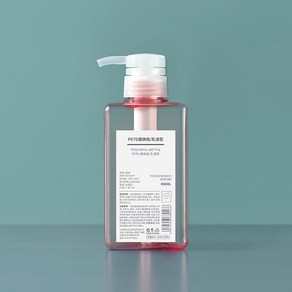 더자카 파스텔 컬러 미디움 공병 450ml, 1개, 핑크