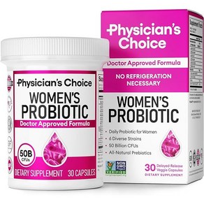 피지션스 초이스 Physician's Choice Women's Pobiotic 여성용 프로바이오틱 500억 CFU, 1개, 30정