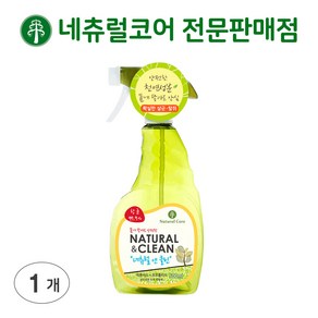 네츄럴코어 강아지 고양이 항균 탈취제 네츄럴앤클린, 500ml, 1개