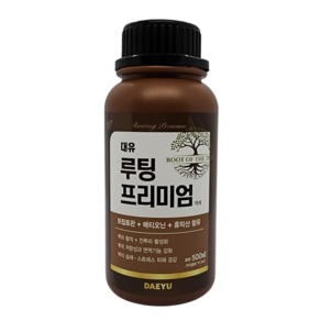 뿌리발근제 대유 루팅프리미엄 500ml 발근 촉진제 삽목 휴믹산 고추 다육이, 1. 루팅프리미엄 500ml, 1개