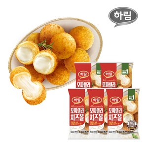 하림 모짜렐라 치즈볼, 140g, 5개