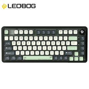 AULA LEOBOG K81 블루투스 무WIRES 식 키 핫 유WIRES 개스킷 구조 아크릴 커스트, 한개옵션2, 01 GREEN, 03 MOEPADWRIST REST