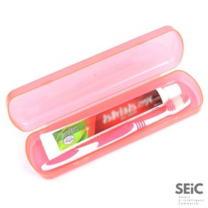 투명 휴대용 칫솔케이스 귀여운칫솔걸이