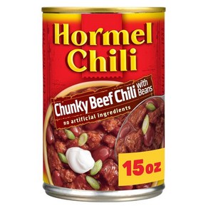 Homel Chili Chunky Beef Chili with Beans 15 Ounce, 1개