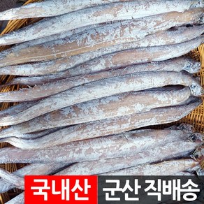 군산 반건조 풀치 갈치 10-25마리 풀치조림 조림용 작은갈치 새끼갈치 갈치새끼 반건조생선, 1세트, 02_작은갈치 대 10미 1.3kg 내외