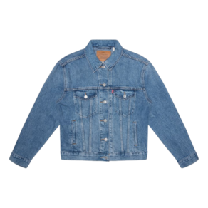 리바이스 LEVIS 여성 보이프랜드핏 트러커 청자켓29944-0055