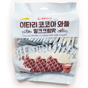 이타리 코코아와플 밀크크림맛, 280g, 4개