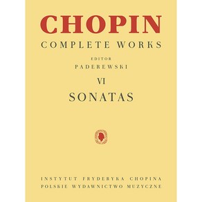 Chopin - Sonatas op. 4 op. 35 op. 58 쇼팽 - 소나타 1번 2번 3번 (파데레프스키 판) [00348205] PWM 피아노 악보