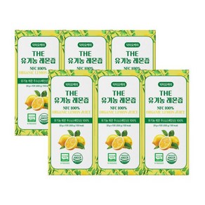 닥터오케이 레몬즙 NFC착즙 100% 원액 20ml x 15포 300ml 6box, 6개