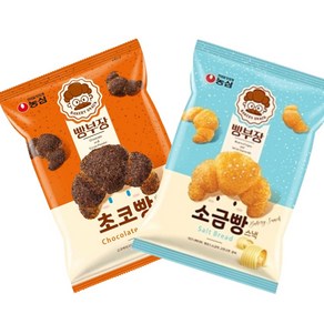 농심 빵부장 소금빵 55gx3개+초코빵 55gx3개, 330g, 1세트