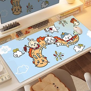 치이카와 마우스패드 먼작귀 대형 장패드 42type, 900x400mm, 1개, 38.AL