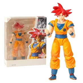 드래곤볼 슈퍼 손오공 울트라 본능 컬렉션 액션 피규어 모델 모형, 1개, 15.God Goku box