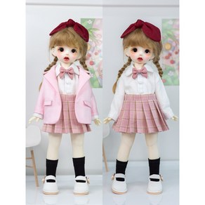 구체관절인형 26cm 30cm USD 의상 BJD JK제복 유니품 교복 수트 1/6 옷 세트, 1개