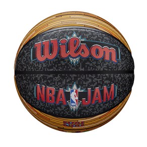 윌슨 농구공 NBA JAM 에디션 아웃도어 7호볼 WZ3013801XB, 1개