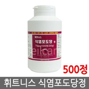 제일케어 휘트니스 식염포도당 정 500정 1개 식염정 천혜당