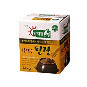 양지뜰 잘익은된장, 14kg, 1개