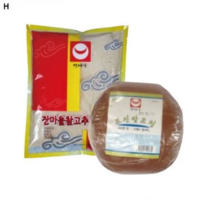 장마을 고추장만들기 세트 메주가루600g+소금600g+조청1.8kg, 1개