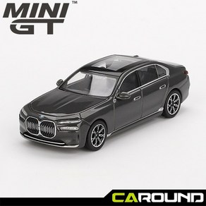 미니지티(818) 1:64 BMW i7 xDive60 - 드라이빗 그레이, 1개