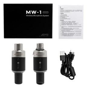 MW-1 무선 마이크 시스템 플러그 온 XLR 송신기 리시버 이펙터 다이나믹 5.8GHz