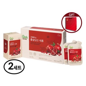 정관장 굿베이스 홍삼담은 석류 50ml x 30포 2박스-쇼핑백포함, 60개