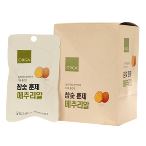 ORGA 참숯 훈제 메추리알, 1개, 200g