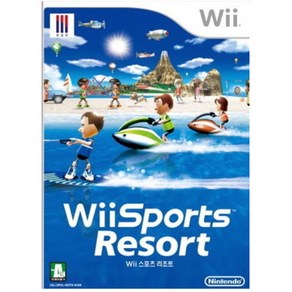 [중고] 위스포츠리조트 위리조트 국내판 정품 닌텐도위 wii CD