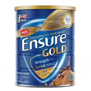 암환자 식사대용 ENSURE GOLD milk powde (coffee) 850g 엔슈어 골드 커피맛 환자영양식 성인 분유 영양 보충 파우더, 1개