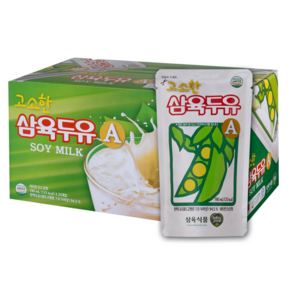 삼육식품 고소한 삼육두유A 파우치 190ml, 25개