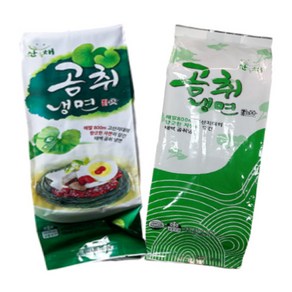 텃골푸드 곰취냉면 2kg 면사리 20인분 냉동보관, 2개