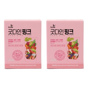 지라이프 굿다인 핑크 곡류가공품 10p, 300g, 2개