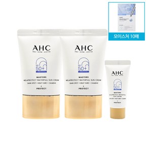 [홈쇼핑 최신상] AHC 마스터즈 워터풀 선크림 40ml 2개+7ml+모이스처10매, 1개, AHC 워터풀 선크림 40ml 2개+7ml