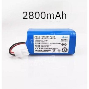 싹스 로봇청소기 배터리 호환 교체용 SSAKS ARW-C100 ARW-C-200BR, 일반형, 1개, 2800mAh 배터리