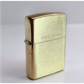 지포라이터 정품 SOLID BRASS 지포라이타 지포 지프라이터 지퍼라이터 zippo