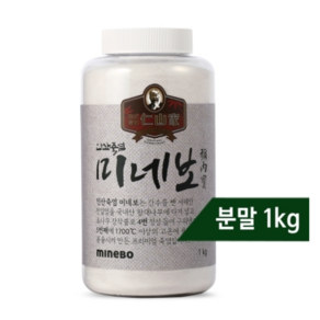 인산가 (주)인산가 정품 프리미엄 5회 죽염 신제품 미네보 분말 1Kg 인산죽염 + 홍삼초코크런치(49g), 1개