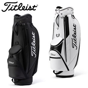 Titleist 타이틀리스트 코어 에센셜 캐디백 5분할 9인치 남성용 TB22CTCEK, 검정