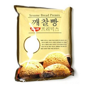 쿡앤베이크 깨찰빵 프리믹스, 1kg, 1개