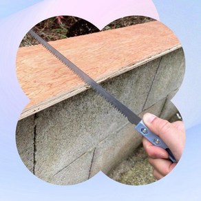 줄톱 실톱 나무자르기 고지 톱 날 목재 목공 나무 전지 원예 예리한 목공 DIY 우드워킹 190mm SK5 톱날 전장 345mm 쥐꼬리톱, 1개